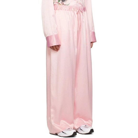LU'U DAN Pyjama Trousers Size 50 US L Mens Pink $275 - Picture 12 of 13